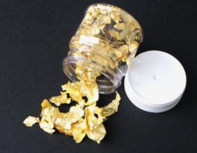 Goldflocken 100 mg, 23 Karat